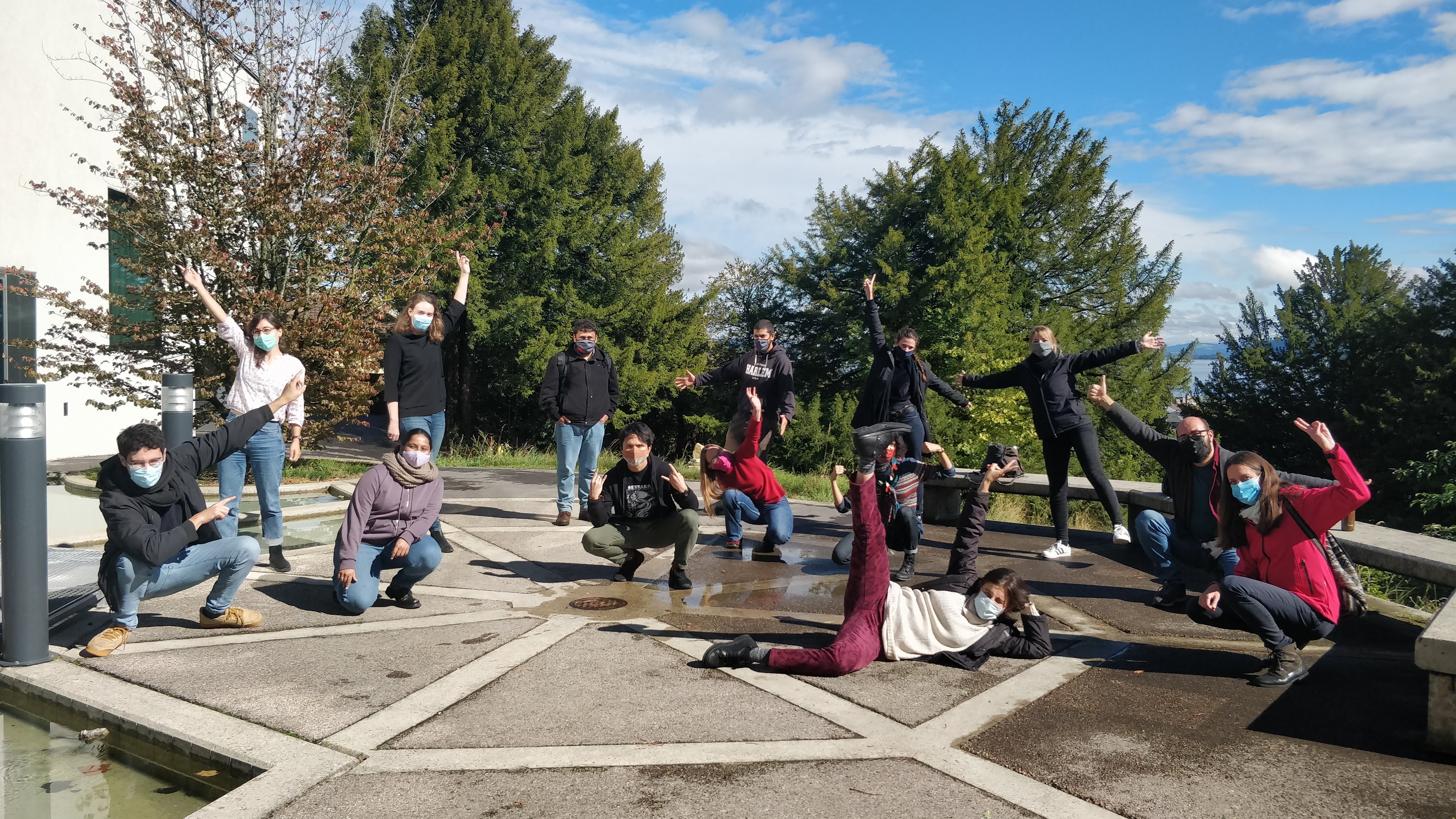 Image of ANSO Students on their PhD trip to Neuchâtel