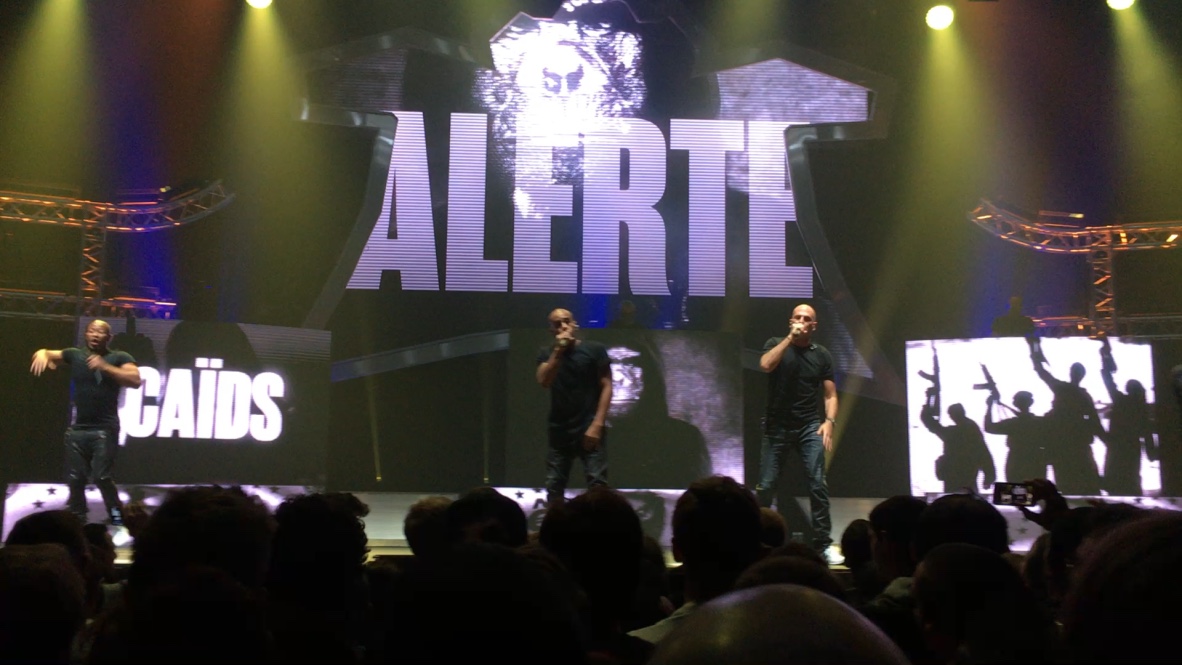 Akhenaton and Shurik’N of the seminal rap group IAM from Marseille