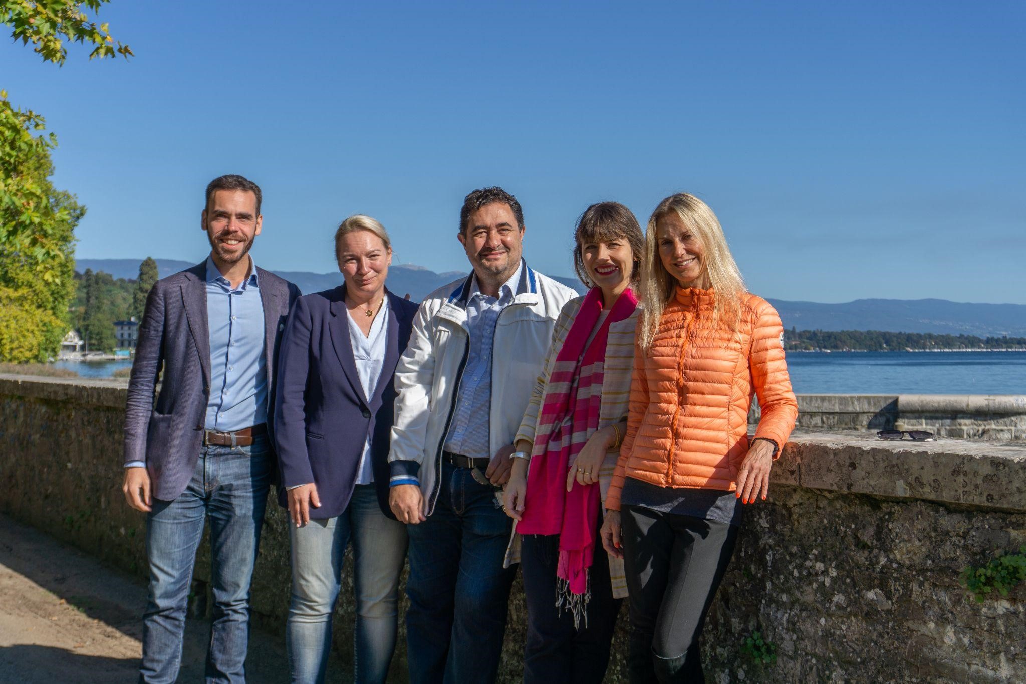 MAS Participants by lake Geneva