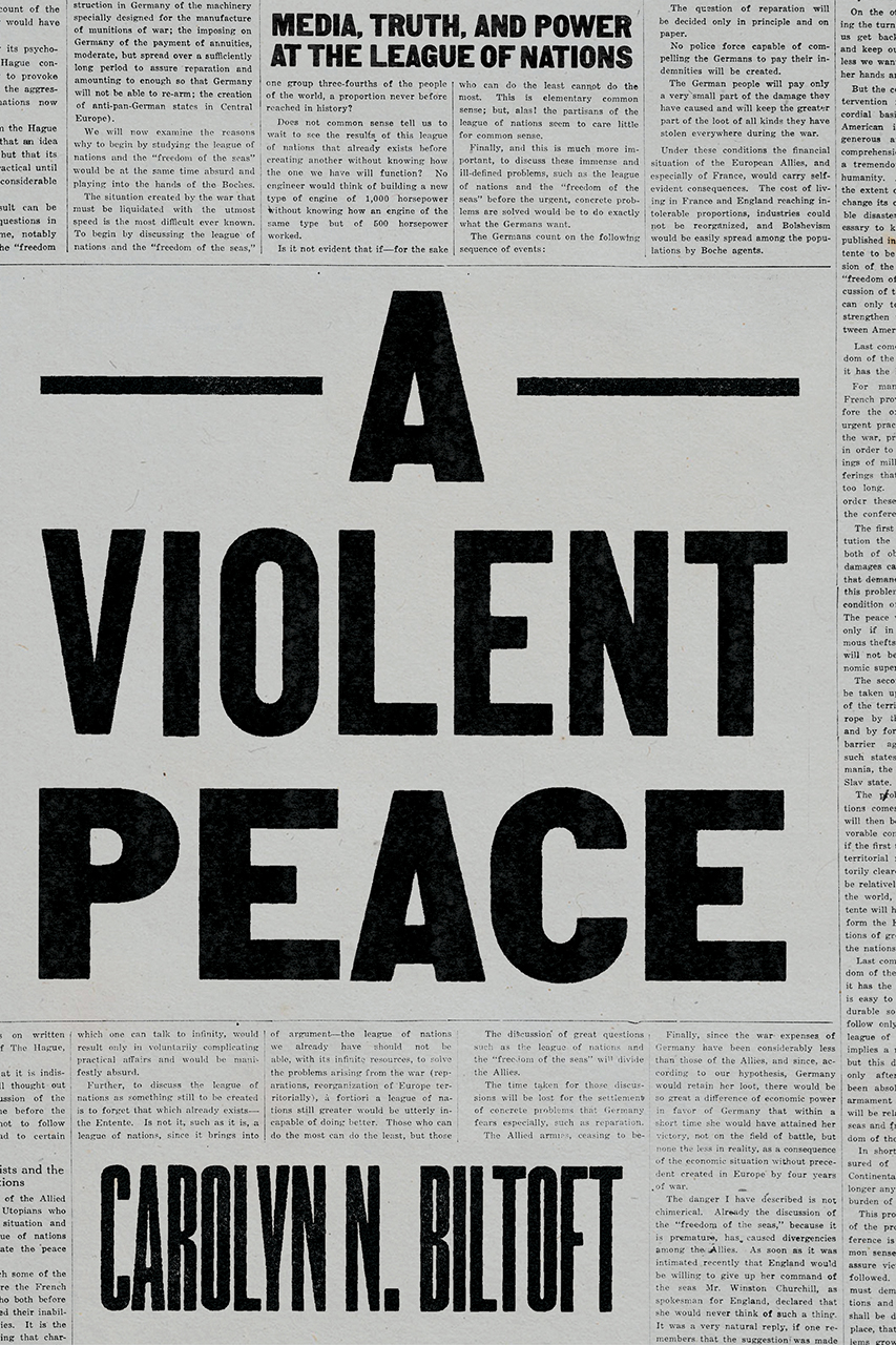 Book cover Violent Peace
