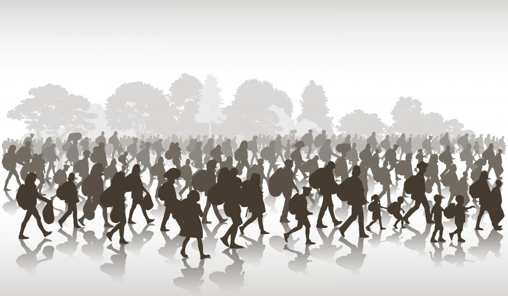 Migration cartoon