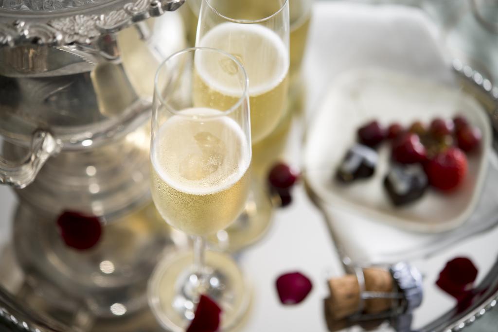 Chocolate and Champagne Banner