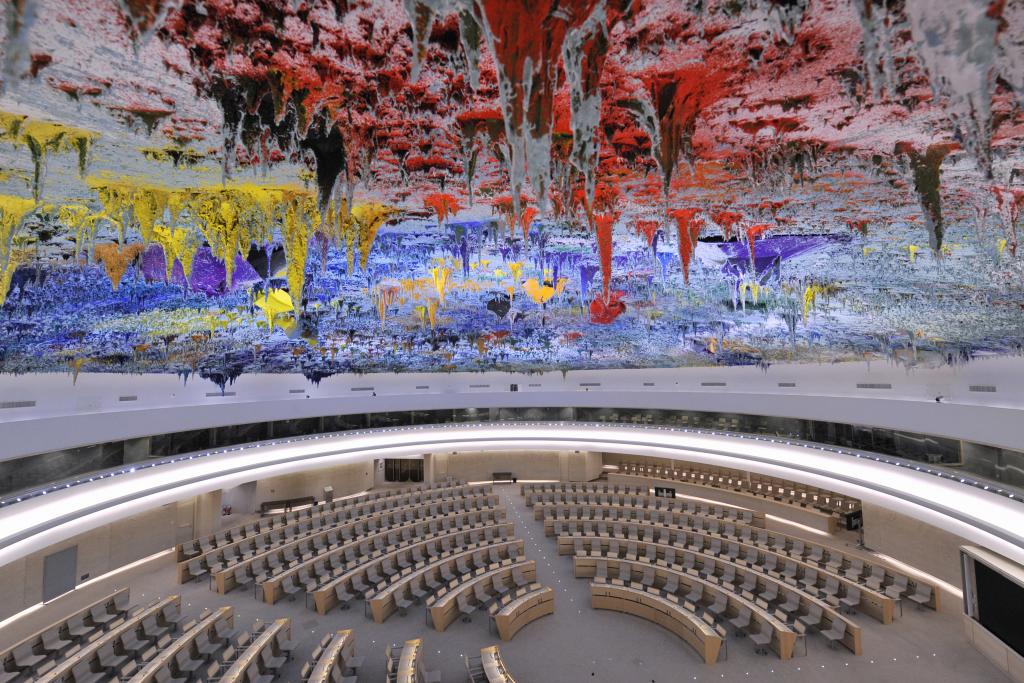 Miquel Barceló at UNOG