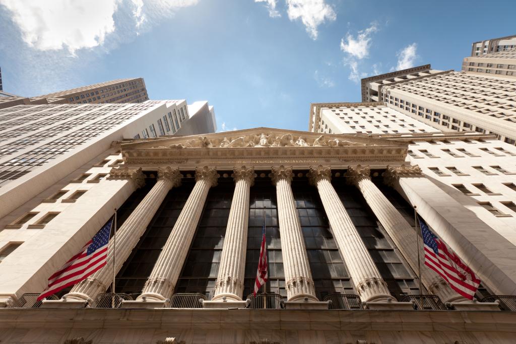 the new york stock exchange on wall street