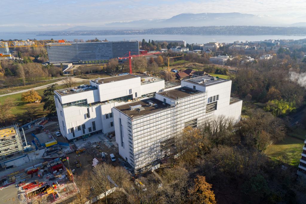 Bold architecture for the Graduate Institute's new student residence