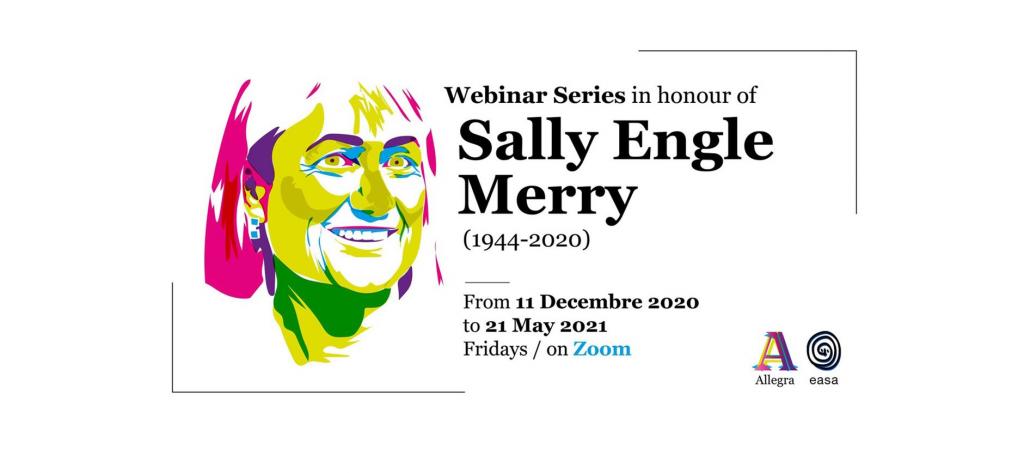 Sally Engle Merry Webinar series poster