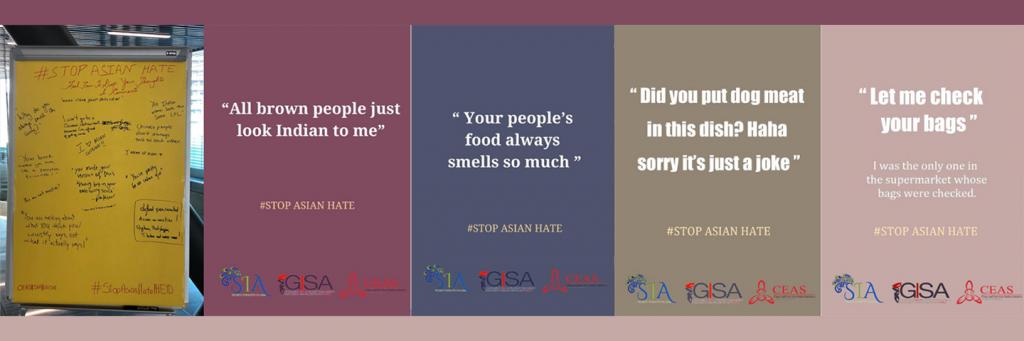 The Student Initiative on Asia (SIA) and the China and East Asia Studies Initiative (CEAS) recently came together to organise a campaign on anti-Asian racism 