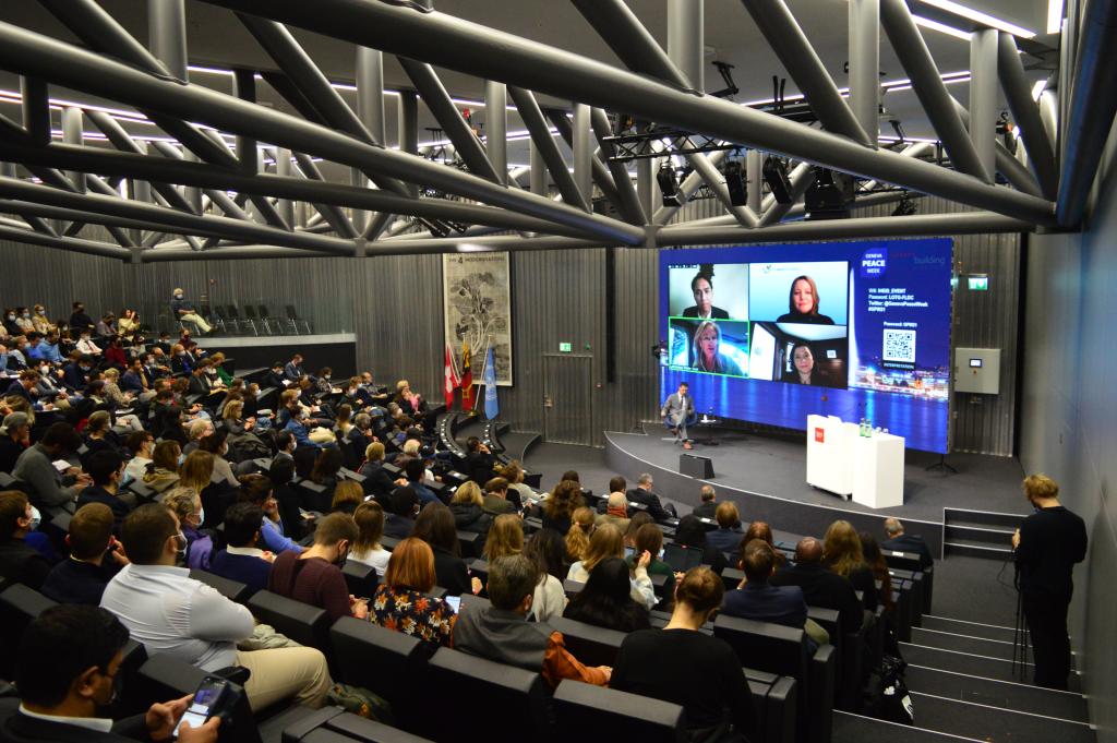 geneva peace week was held at the Graduate institute