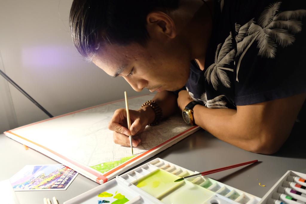 Jarrod Suda has spent the last two years at the Graduate Institute working on two major projects: his master’s degree in International Affairs and an intricate map detailing the place he has called home during that time, Geneva. 