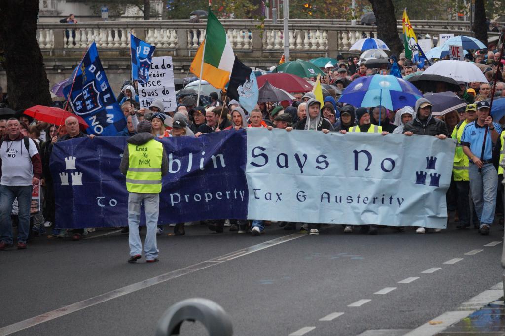 Dublin protest