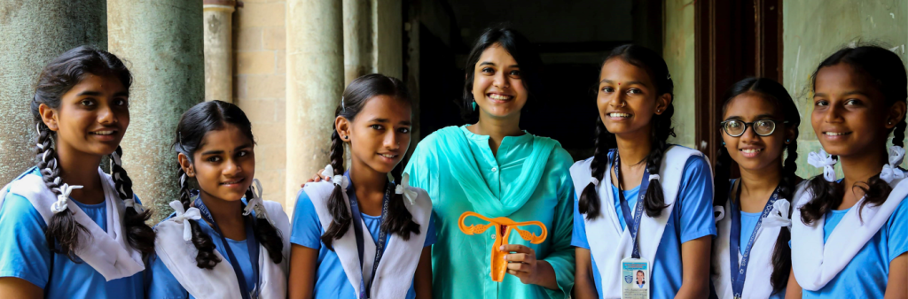 Master student Deane de Menezes founded Red Is the New Green, a registered non-profit in India to help school-age girls overcome the deep-seeded stigma attached to menstruation and create affordable access to period products and waste disposal solutions. 