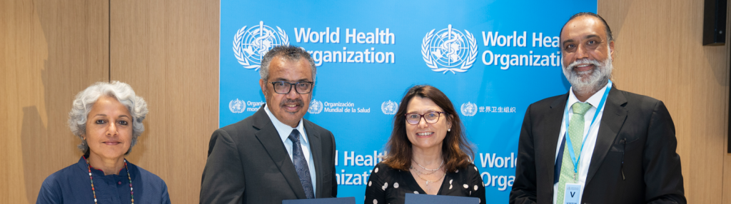 The World Health Organization (WHO) and the International Digital Health and AI Research Collaborative (I-DAIR) signed a Memorandum of Understanding (MoU) on 7 July 2022 outlining their joint efforts to advance the use of digital technologies for personal and public health globally. 