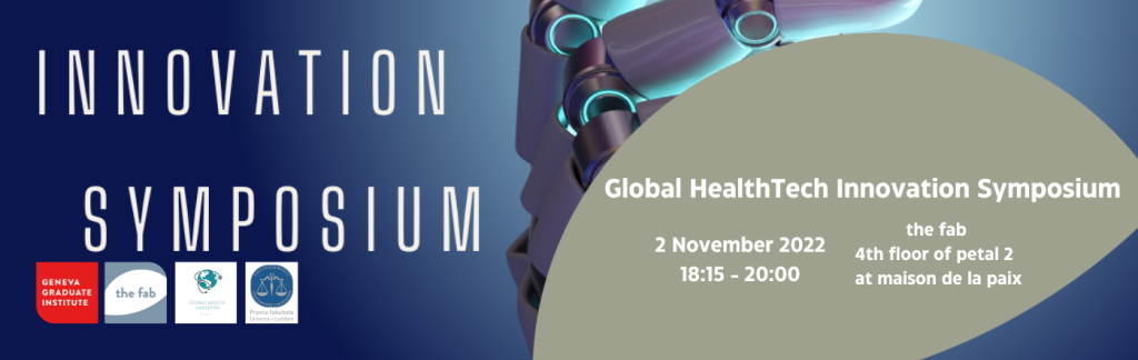 Global HealthTech Innovation Symposium banner