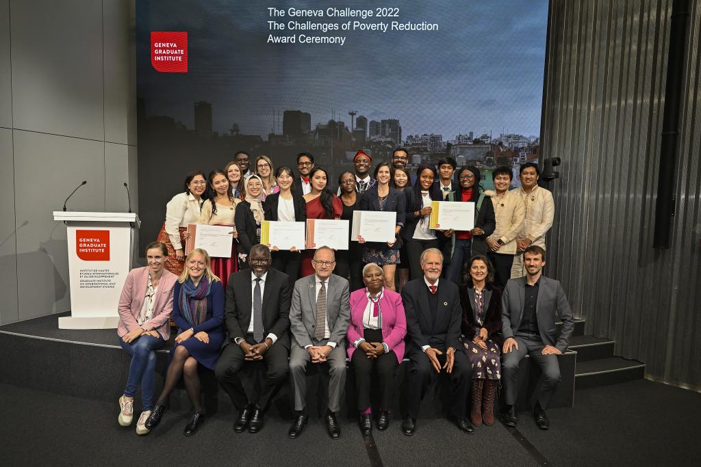 The Geneva Challenge, created thanks to the vision and generosity of Swiss Ambassador Jenö Staehelin and under the patronage of late Kofi Annan, is an annual contest that encourages master students to bridge the gap between their studies and real development policy by developing devise innovative and practical proposals for effecting change.