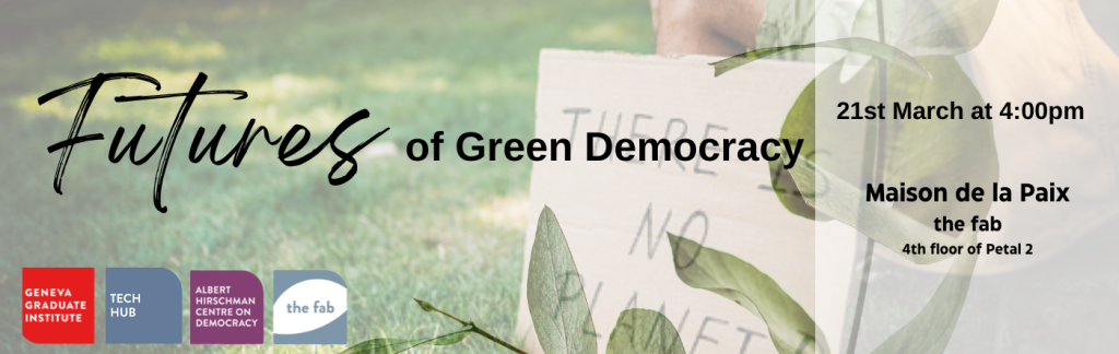 futures of democracy banner