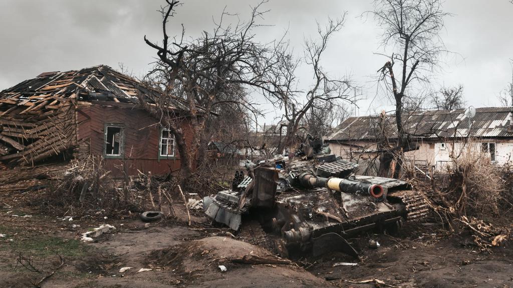 Tank war in Ukraine