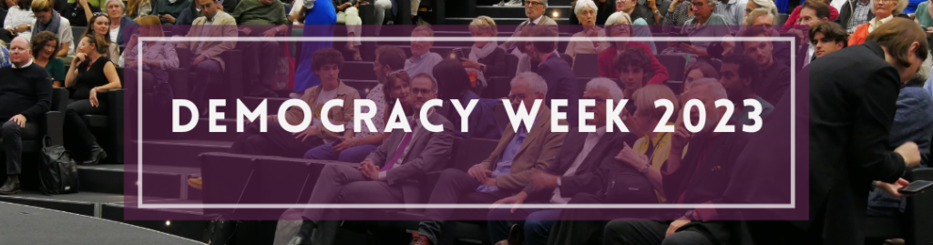 Democracy week 2023 post