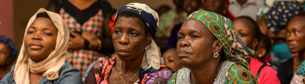 African Senior Citizens Gathered to Receive Government Palliatives.