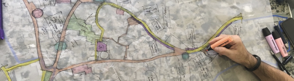 Working version of Detailed Urban Plans (DUP) for Burqa, CEP Offices, Ramallah, 4 November 2018.