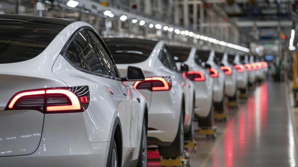 EV assembly line
