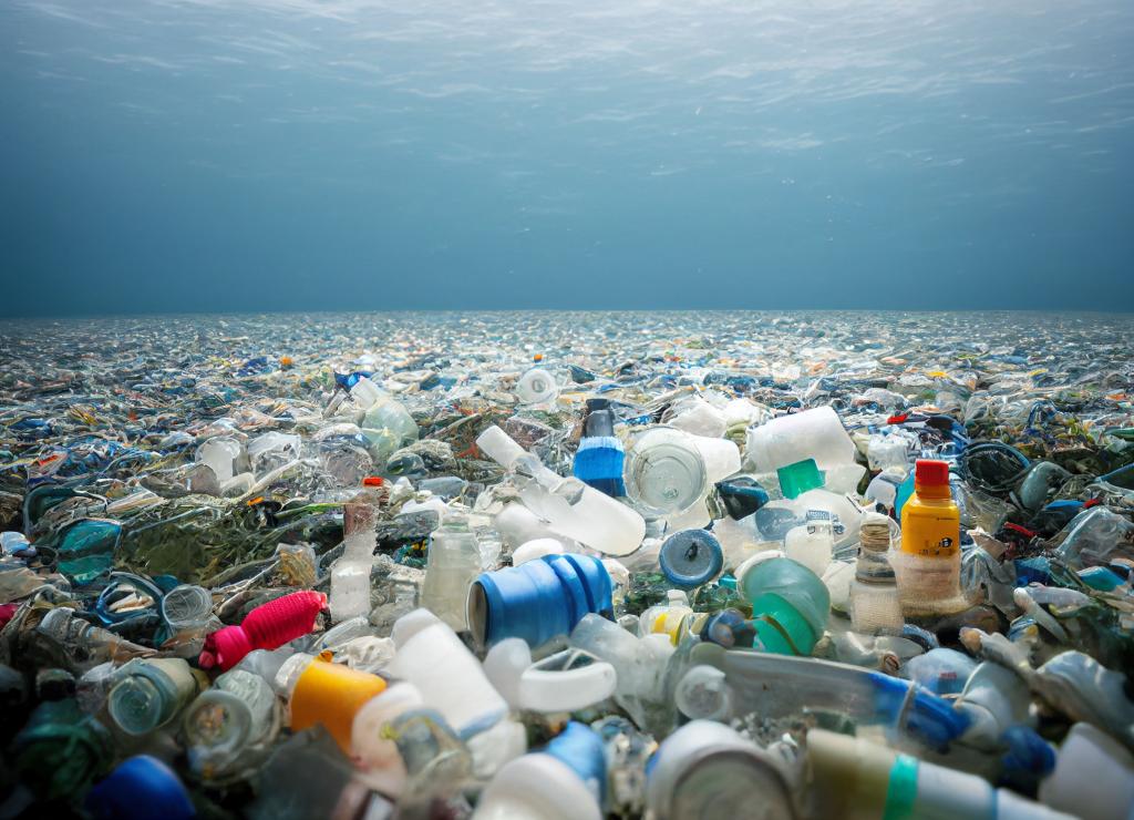 plastic waste ocean - plastics treaty 2025