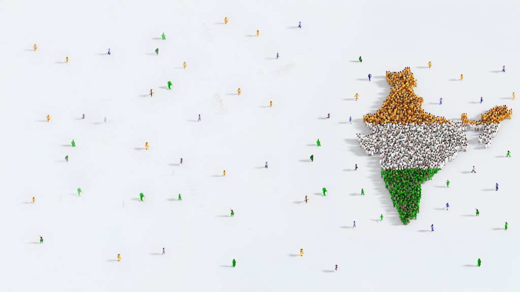 Map India banner