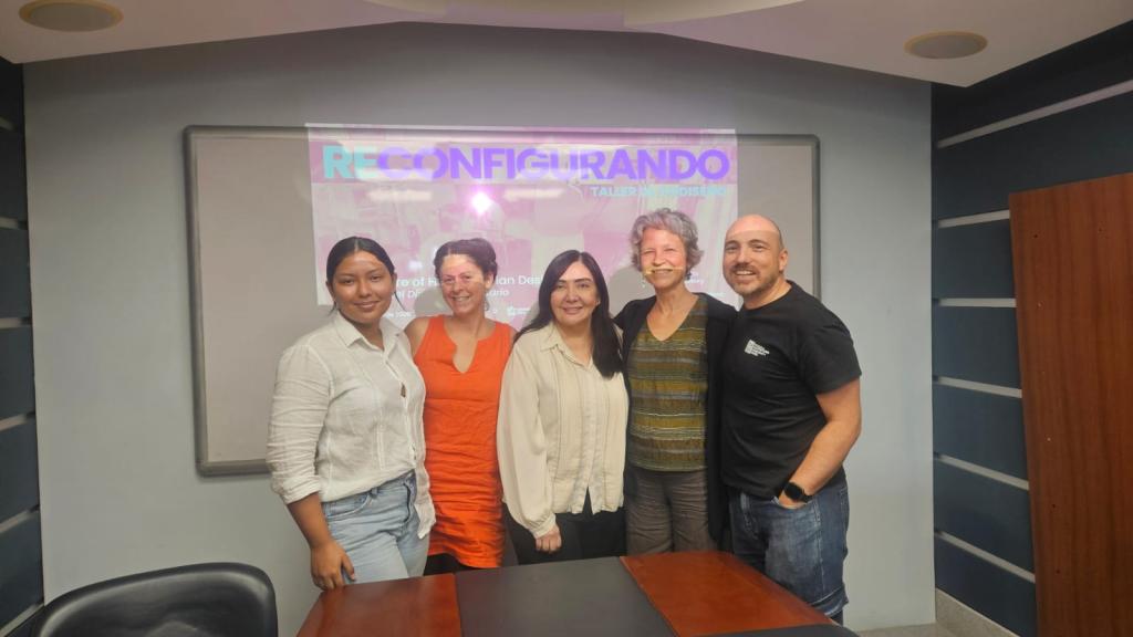 Anna Leander and Silke Oldenburg, Edgard David Rincón Quicano, Ana Liliana Rios García, and Angie Reyes