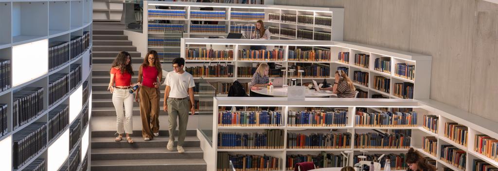 Library students 2025 banner