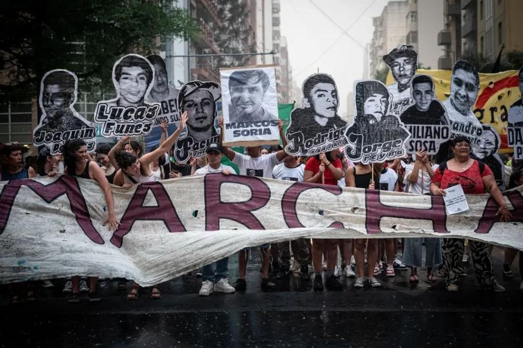 Juvenicide banner MARCH