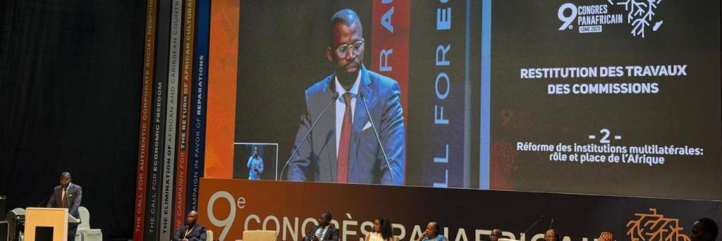 9 congres panafricain