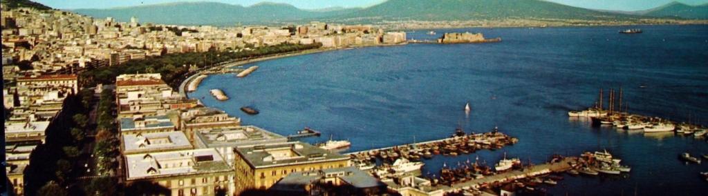 1970s era postcard from Naples, Italy.
