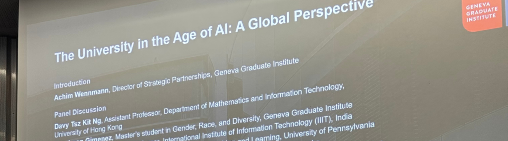 University in the age of AI