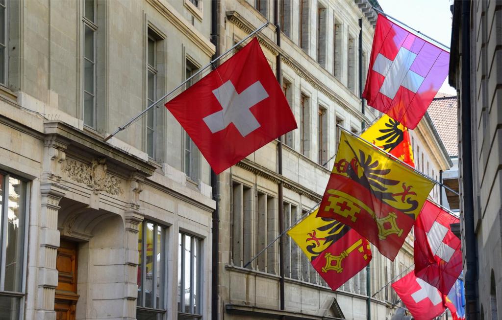 Geneva flags banner