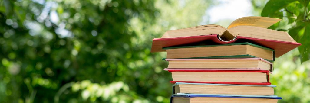 stack of books