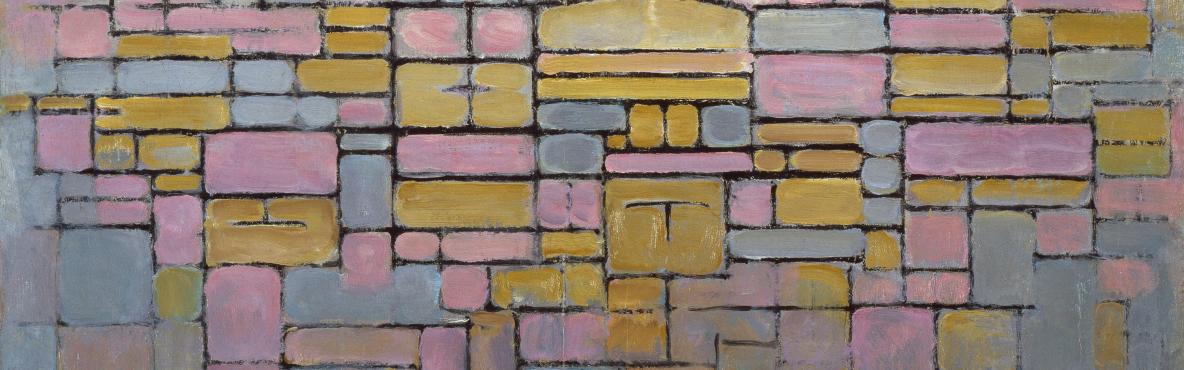 Piet Mondrian, tableau no 2, composition no V