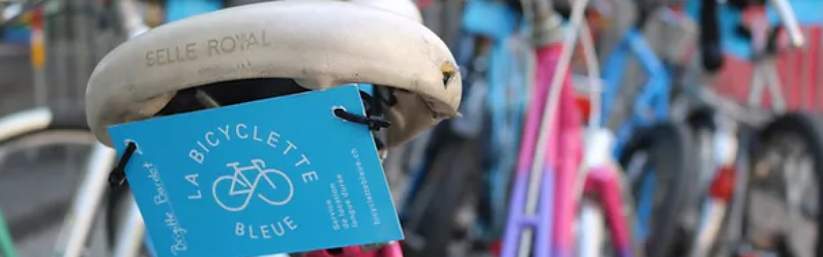 bicyclette bleue
