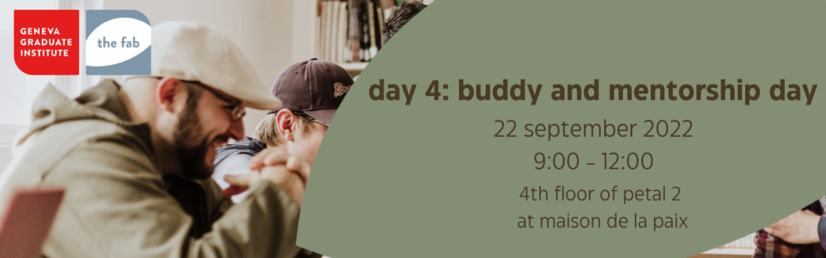 buddy and mentorship day's banner