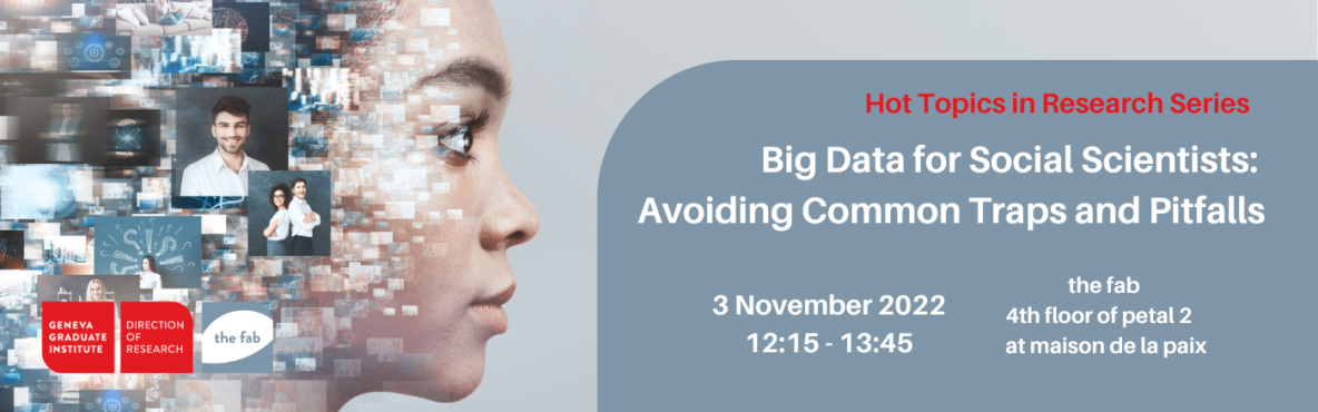 Hot topics in Research big data banner
