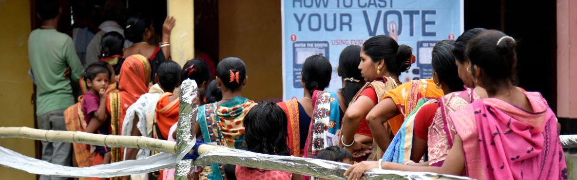 India vote banner