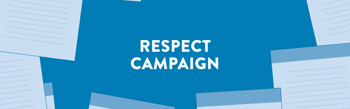 Respect Campaign 2025 banner 1 