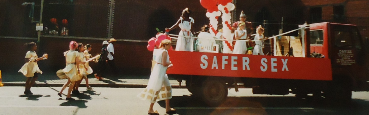 Leicestershire AIDS Support Service float 