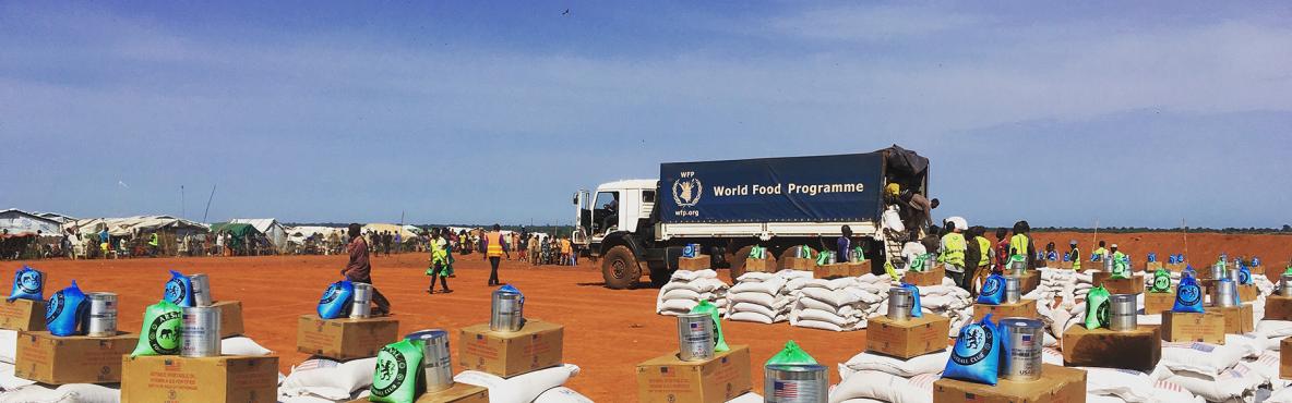 wfp truck in wau