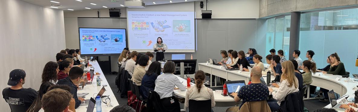 classroom of students