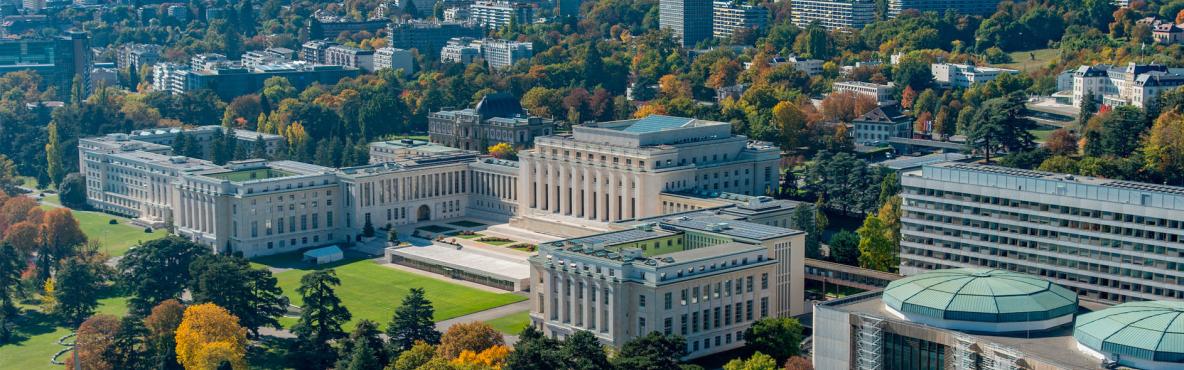 Image of the UN compound