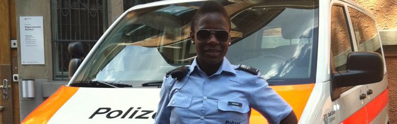 Kossiwa Jacqueline police uniform