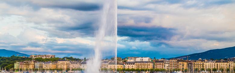 The Geneva water fountain