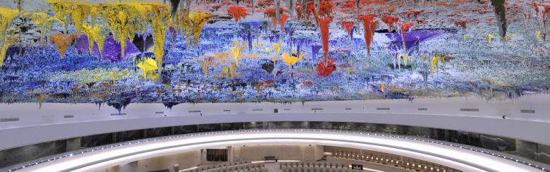 Miquel Barceló at UNOG