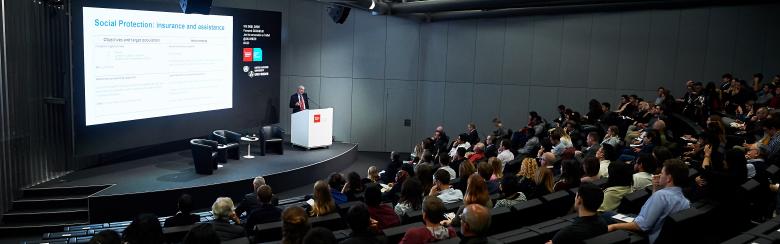Auditorium at an event of the Centre for Finance and Development