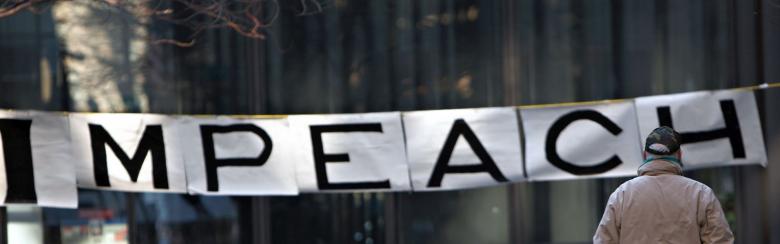 impeachment banner