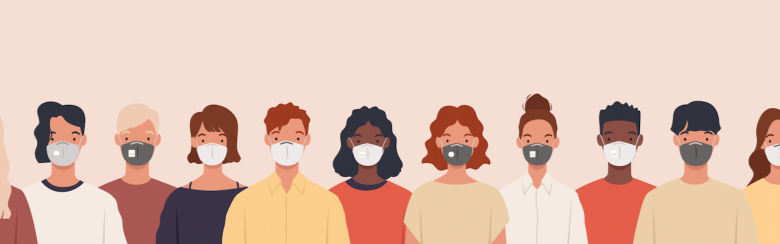 Masked people